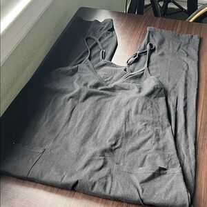 Black Sleeveless Jumpsuit